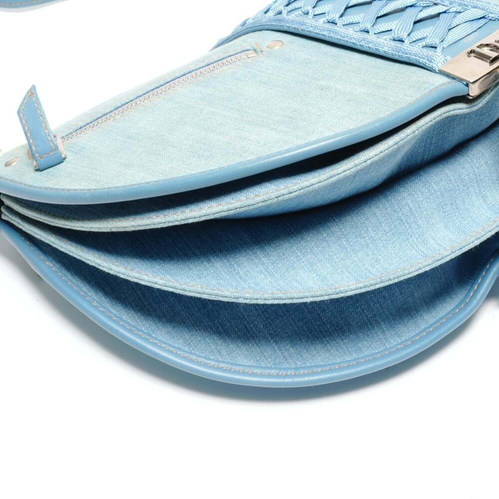 CHRISTIAN DIOR Blue Shoulder Bag - Picture 6 of 14